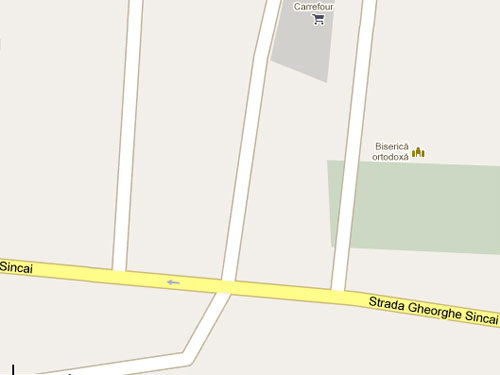 Foto: harta strada Gheorghe Sincai - Sighetu Marmatiei